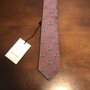 Gucci Tie - Bee Pattern